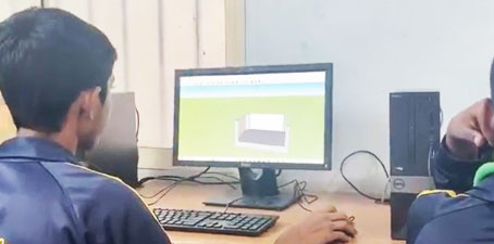 Computer Lab at JES Public School