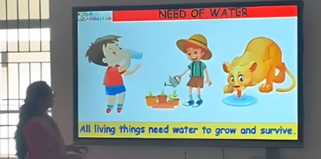 Smart Classrooms at JES Public School